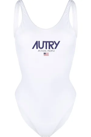 Autry Logo-print swimsuit