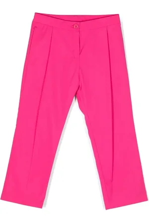 Kenzo Embroidered-logo straight-leg trousers