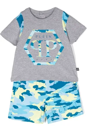 Philipp Plein Logo-detail two-piece set