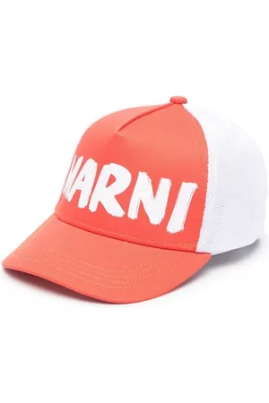 Marni Logo-print mesh cap
