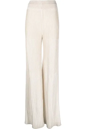 Balmain High-rise knitted trousers