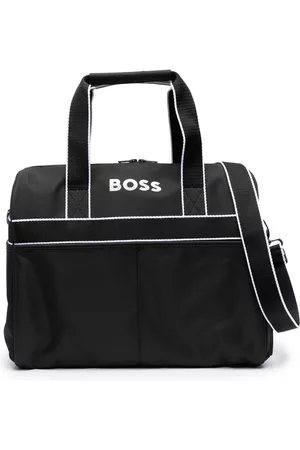 HUGO BOSS Contrast lining logo-printed changing bag