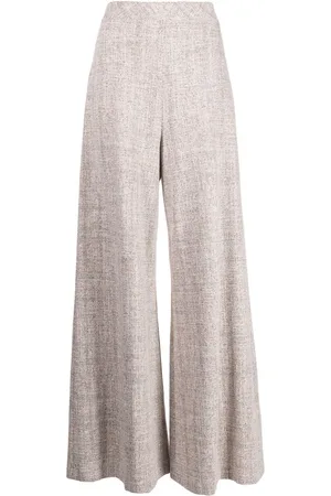 ROSETTA GETTY Abstract-print high-waist culottes