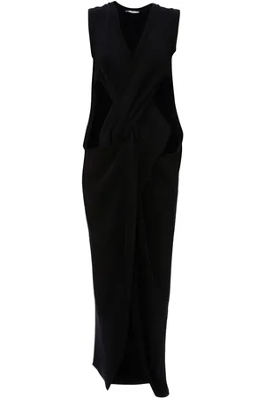 J.W.Anderson Twist-front maxi dress