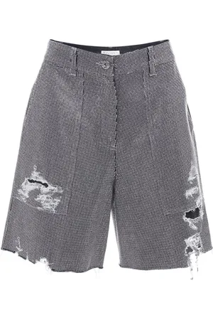 J.W.Anderson Studded cotton shorts