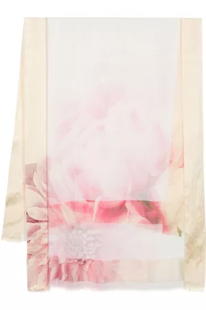 Faliero Sarti Scarves - Floral-print silk scarf