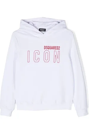 Dsquared2 Icon logo-print detail hoodie