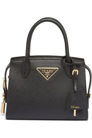 Prada Kristen Calf Leather Top-Handle Bag