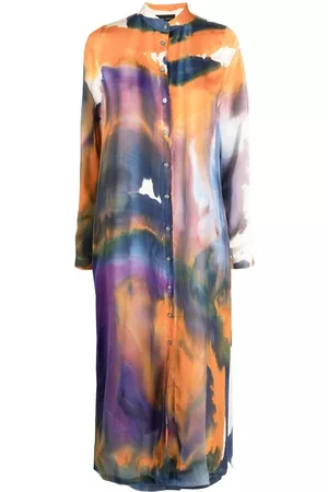 Roberto Collina Hand-painted shirt dress
