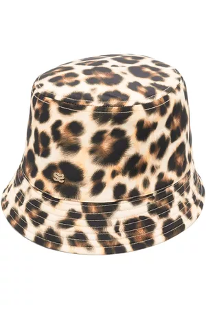 Sandro Leopard print bucket hat