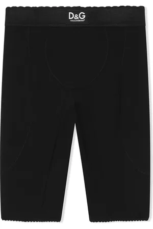 Dolce & Gabbana Logo-patch cycling shorts
