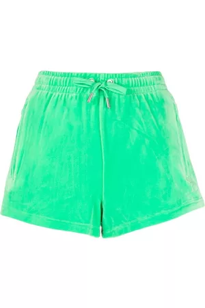 Juicy Couture Brushed-finish mini shorts