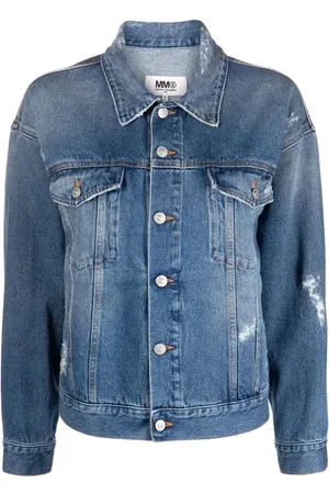 Maison Margiela Distressed-effect denim jacket