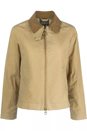 Barbour Contrasting-collar jacket