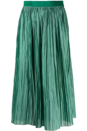 Roberto Collina Pleated mid-length skirt