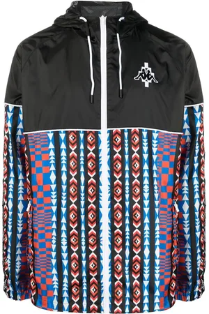 MARCELO BURLON X Kappa geometric-print track jacket