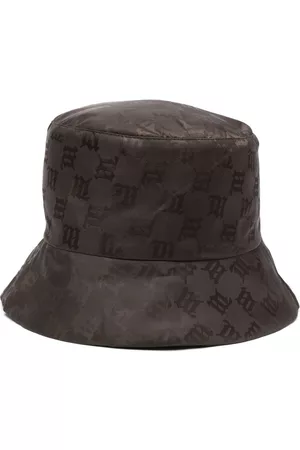 MISBHV Hats - All-over monogram-pattern bucket hat