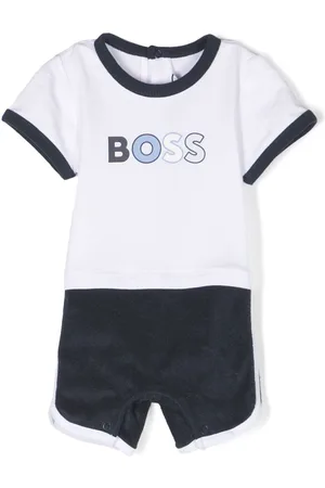HUGO BOSS Logo-print babygrow set