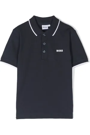 HUGO BOSS Logo-print polo shirt