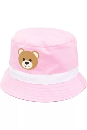 Moschino Hats - Teddy Bear-print bucket hat