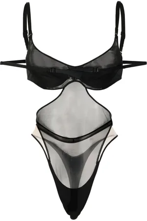 MUGLER Cut-out bodysuit