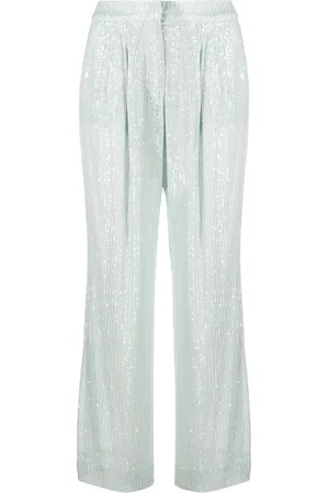 ROTATE Sequin-embellished trousers