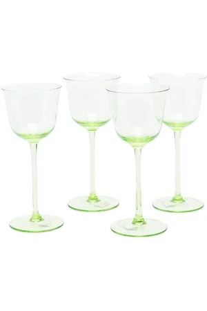 ANN DEMEULEMEESTER Drinking glasses (set of 4)