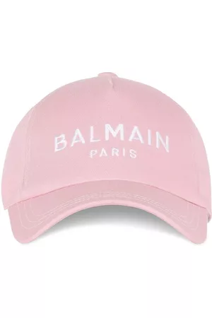 Balmain Women Caps - Embroidered-logo baseball cap