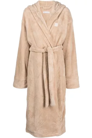 SOHO Women Bathrobes - X Browns House embroidered-logo robe