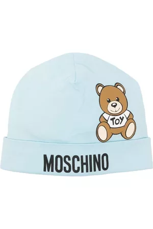 Moschino Teddy-print hat