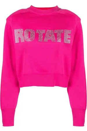 ROTATE Shandy rhinestone-embellished jumper