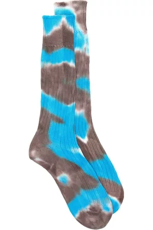 SUICOKE Tie-dye print socks