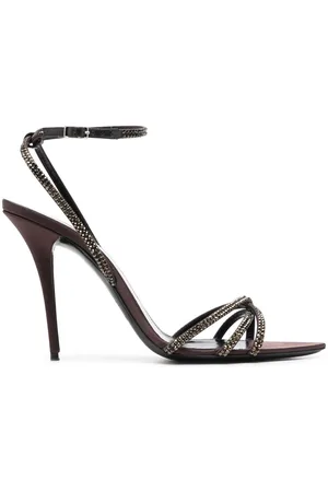 Saint Laurent Ava 105 embellished sandals