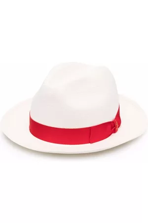 Borsalino Side bow-detail hat