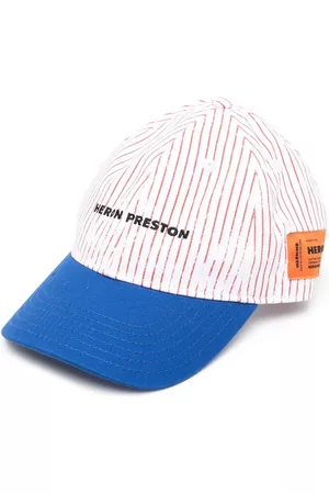 Heron Preston Logo-emboridered adjustable-fit cap