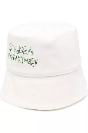 Stella McCartney Embroidered-logo bucket hat