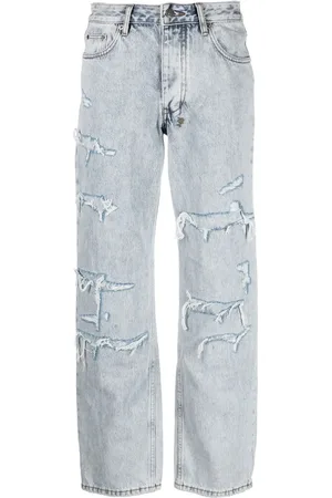 KSUBI Brooklyn Muse Repair straight-leg jeans