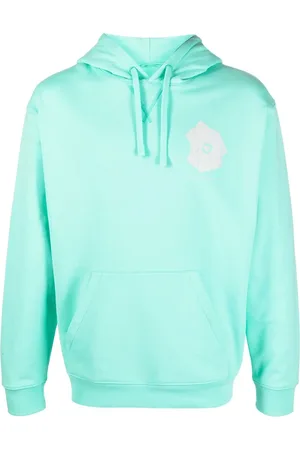 Objects IV Life Abstract-print organic cotton hoodie