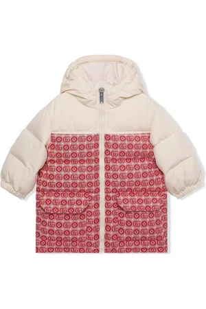 Gucci Double G jacquard padded coat