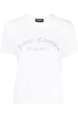 Juicy Couture Crystal-embellished cotton T-shirt