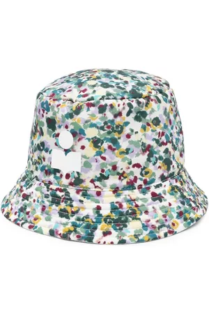Isabel Marant Logo-print reversible bucket hat