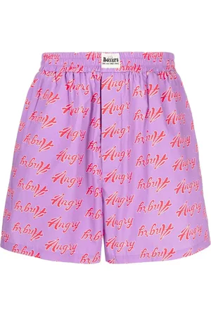 Natasha Zinko All-over Angry-print shorts