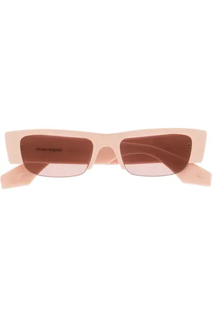Alexander McQueen Logo-print detail sunglasses