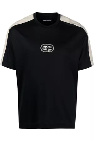 Armani Logo-patch short-sleeve T-shirt