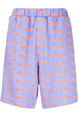 Natasha Zinko All-over Angry-print shorts