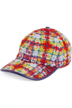 Gucci Checked tweed baseball cap