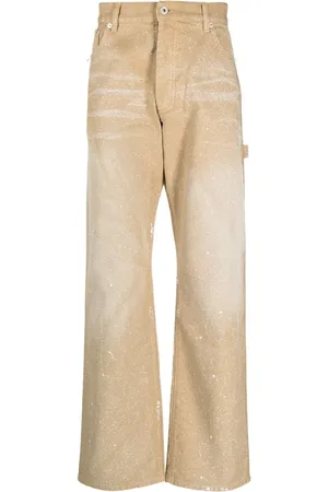Heron Preston Paint-splatter Hammer trousers