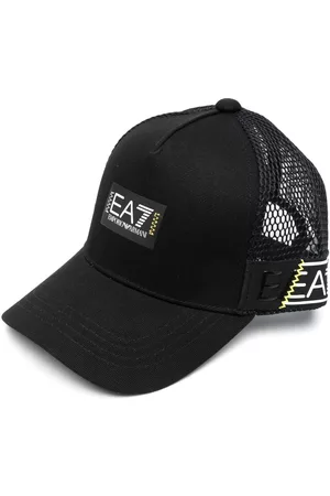 EA7 Mesh logo-detail baseball cap