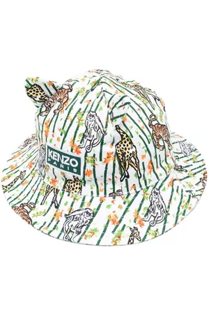 Kenzo Animal-print bucket hat