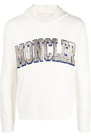 Moncler Sequin-logo hoodie